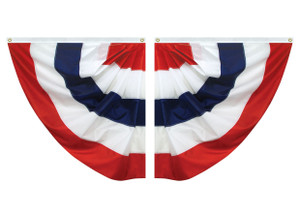 Nylon Pleated Corner Bunting Nylon Pleated Corner Bunting