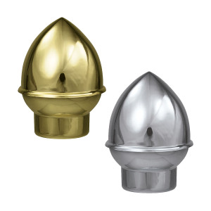 Plastic Slip Fit Acorn Ornament Plastic Slip Fit Acorn Ornament