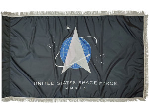 Space Force Indoor/Parade Flags with Pole Hem Space Force Indoor/Parade Flags with Pole Hem