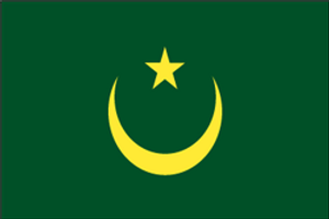 Old Version of Mauritania Flag Old Version of Mauritania Flag