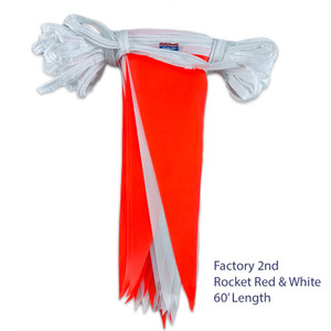 60' Plasticloth Pennant - Factory 2nd 60' Plasticloth Pennant - Factory 2nd