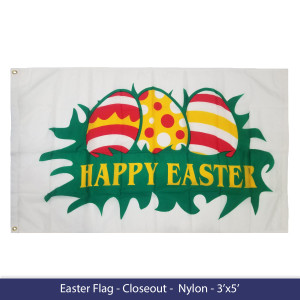 3' x 5' Easter Egg Flag 3' x 5' Easter Egg Flag