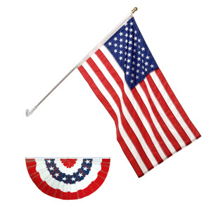 250th American Celebration Flagpole Bundle - US Flag
