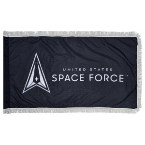 Space Force Indoor/Parade Flags with Pole Hem - Updated Version