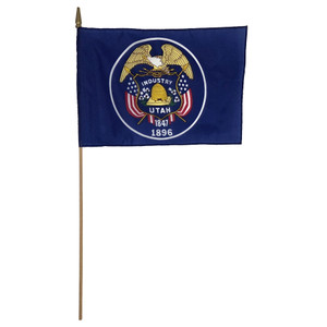 Historic Utah Stick Flag - Closeout