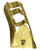 Gold  .75" Stamped Steel Flagpole Bracket