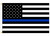 American Thin Blue Line Nylon Outdoor Flag