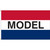 3' x 5' - MODEL - Red/White/Blue Message Flag