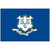 Mounted Connecticut Flag