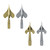 Metal Army Spear Ornaments