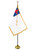 Christian Indoor/Parade Flags with Pole Hem
