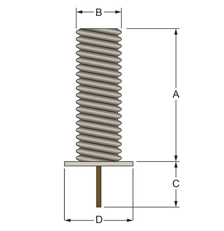 Galvanized Steel Foundation Sleeve