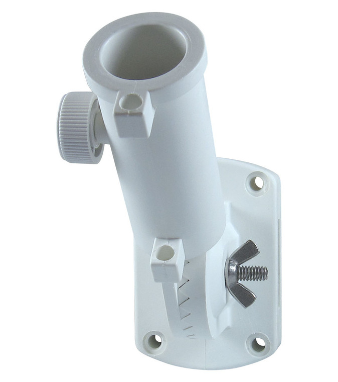 Multi-Angle Nylon Flagpole Bracket for 1" Pole