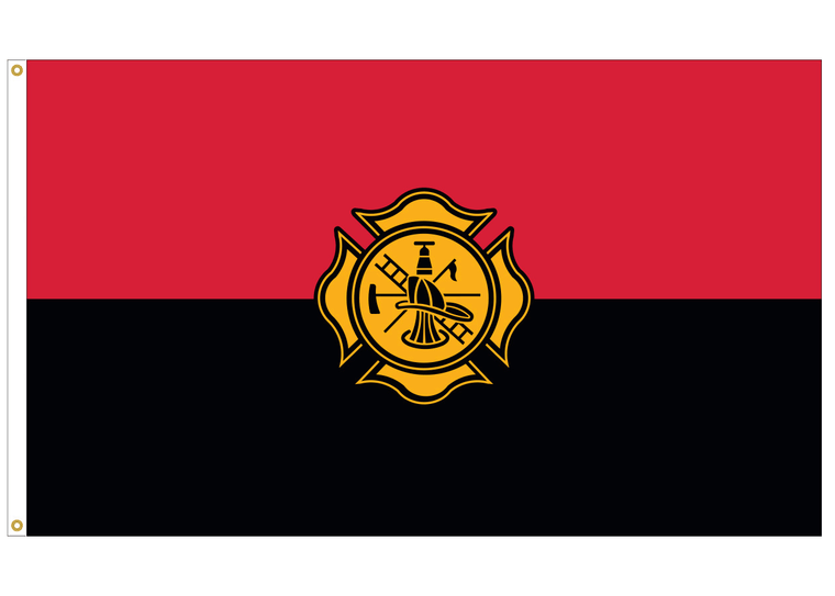 3' x 5' Firefighter Remembrance Nylon Outdoor Flag