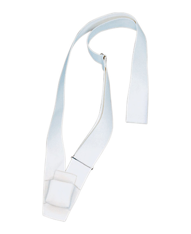 Single Strap Web Carrying Belt White