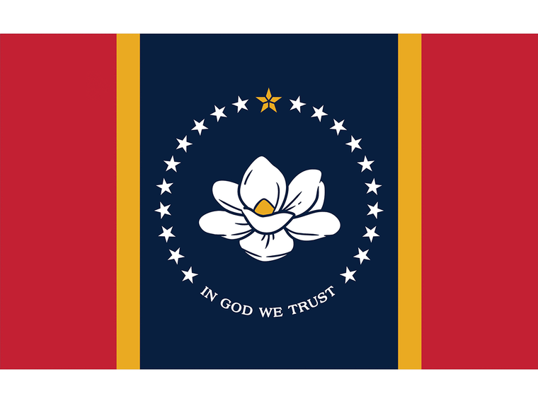 New Mississippi Magnolia State Flag