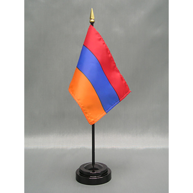 Armenia 4x6 E-Gloss Mounted Flag
