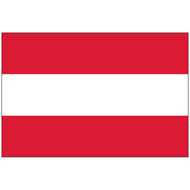 Austria No Eagle Flag