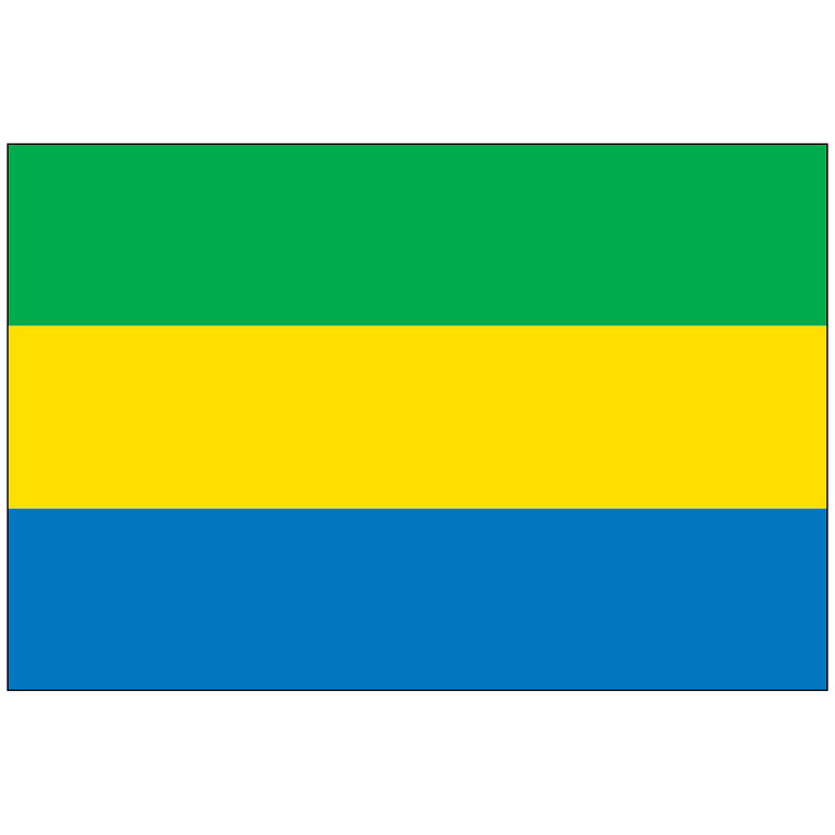 Gabon Flag