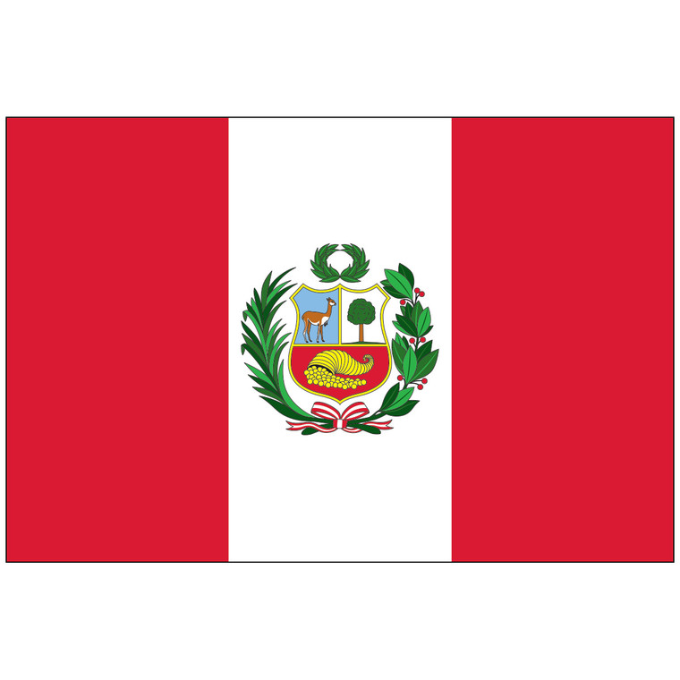 Peru w/Seal Flag