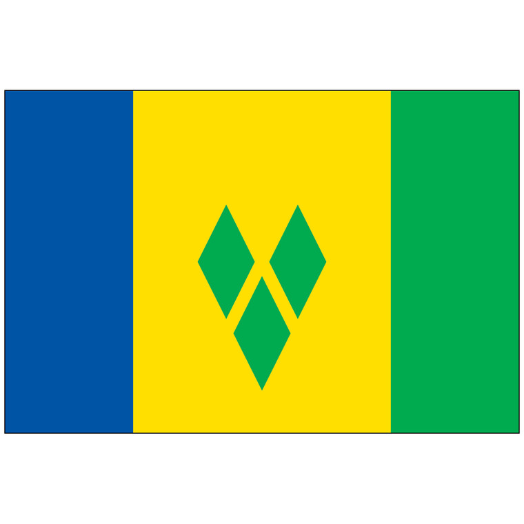 St Vincent & the Grenadines Flag