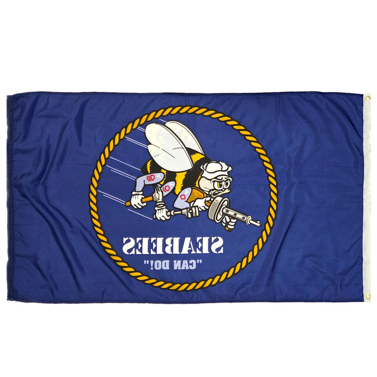 3' x 5' Seabees Flag | American Flags Express