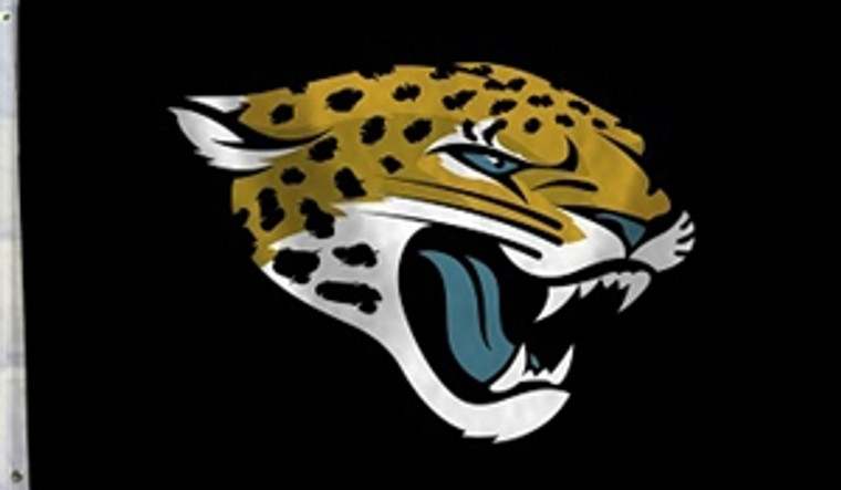 Jacksonville Jaguars Logo Flag - 3' x 5'