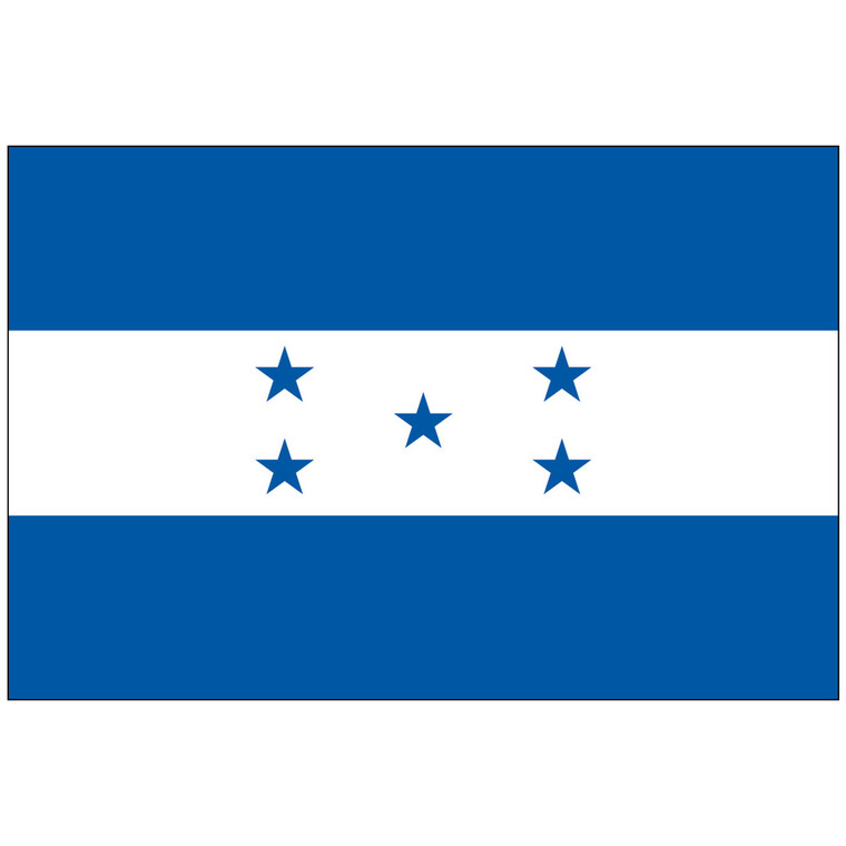 Honduras Flag - Old Design - Dark Blue