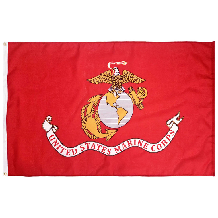U.S. Marine Corps Flag -Spun Poly
