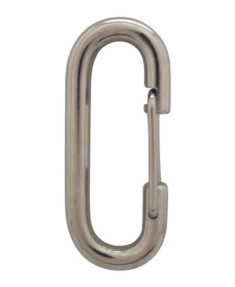 Stainless Steel Spring Clips/Carabiners American Flags Express