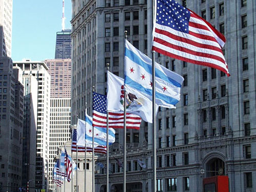 Various Flagpoles of all Heights