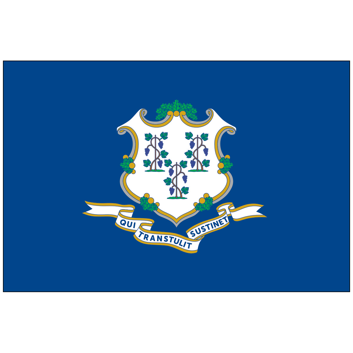 CT flag store invisible ink. MDF × BONES Connecticut Flag | American Flags Express