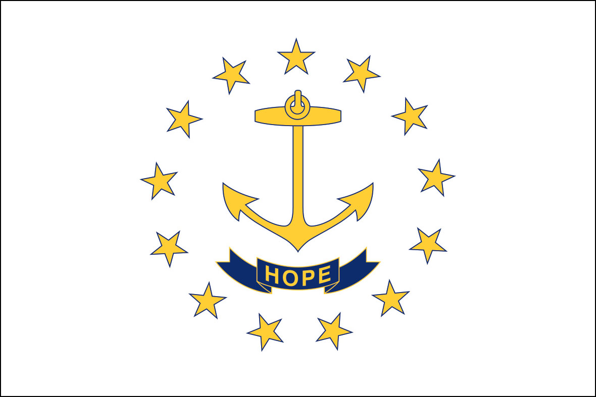 May 2024, 2021 HalfStaff Alert Rhode Island American Flags Express