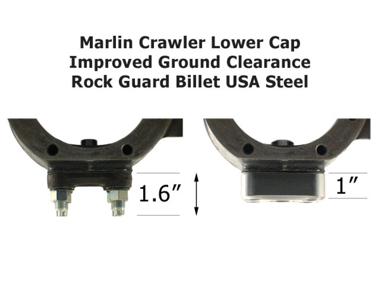 Marlin Crawler Toyota 25mm Steering Pin Upgrade Kit