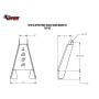 Low Range Toyota Universal Shock Towers, Pair