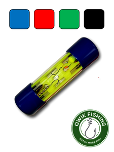 Tackle Tubes 1 1/2" (Priced as 2 caps, 1 tube) Tackle Tubes 1 1/2" (Priced as 2 caps, 1 tube)