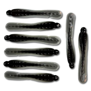 Liquid Baits Artificial Leech w/Scent Black