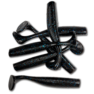 Barracuda Baits 4.75 Inch Hammer Swimbait in Black Sapphire Barracuda Baits 4.75 Inch Hammer Swimbait in Black Sapphire