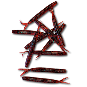 Barracuda Baits 3.5 Inch NED Split Tail Soft Plastic Bait Barracuda Baits 3.5 Inch NED Split Tail Soft Plastic Bait