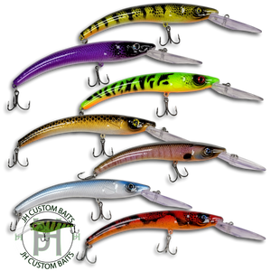 JH Custom Baits Hand-Tied Hair Jigs - Premium Artisan Fishing Lures