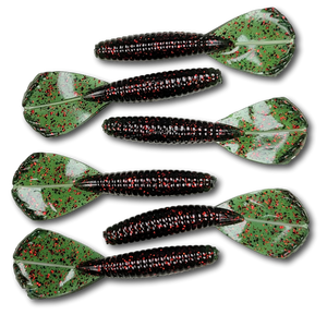 Barracuda Baits Hand Made 3.5" inch Phantom X Soft Plastic Grub Barracuda Baits Hand Made 3.5" inch Phantom X Soft Plastic Grub
