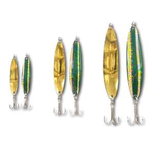 Parsons Lures Gold Series "Mohawk River Menace" Pattern Spoon Parsons Lures Gold Series "Mohawk River Menace" Pattern Spoon