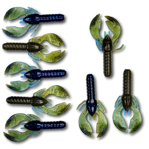 Dougs Custom Lures Rampage Craw 3.75" inch Soft Plastic Bait Dougs Custom Lures Rampage Craw 3.75" inch Soft Plastic Bait