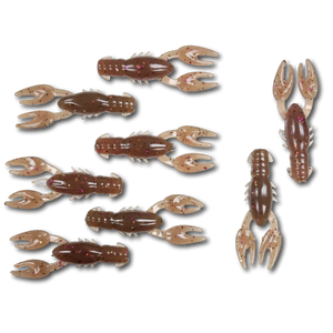 Rego's Custom Tackle 2.5 Inch Ned-Craw Soft Plastic Bait Rego's Custom Tackle 2.5 Inch Ned-Craw Soft Plastic Bait