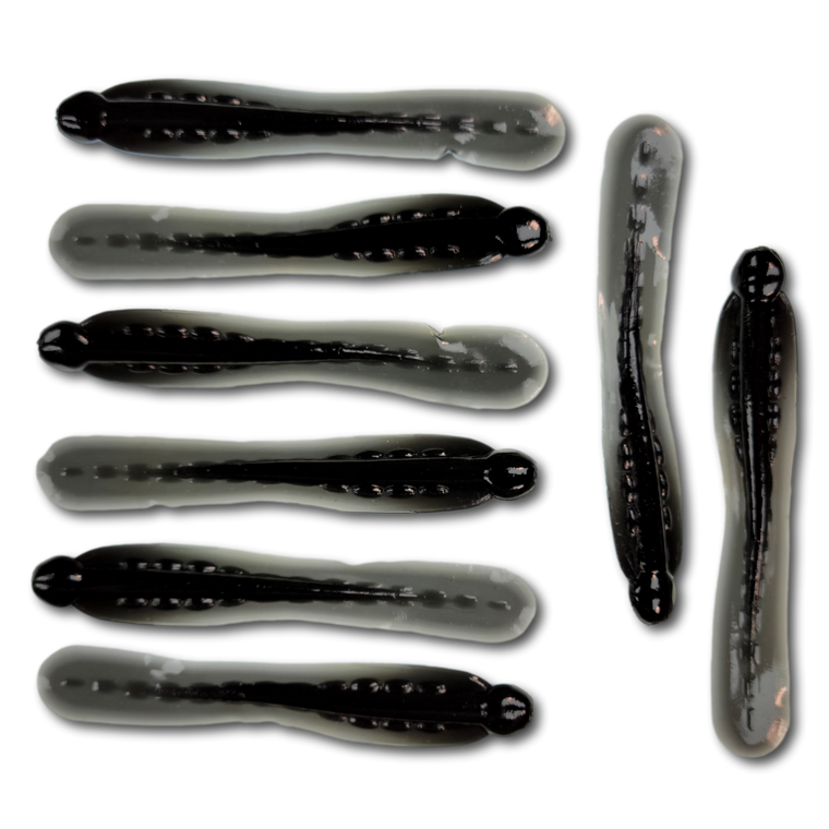 Liquid Baits Artificial Leech w/Scent Black