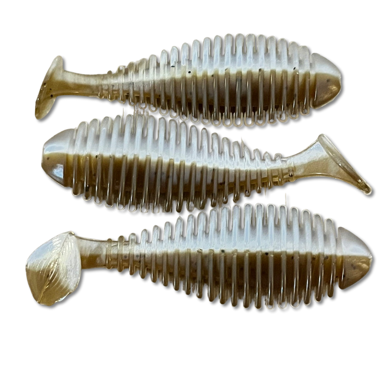 Blind Squirrel Baits Gilley Shad 3.8" Gilley Soft Plastic Bait