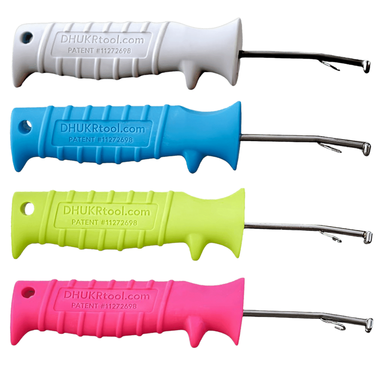 DHUKR® – FDA Registered Human Fishhook Removal Tool | Safe, Fast, Single-Person Dehooker 4 COLORS AVAILABLE IMAGE