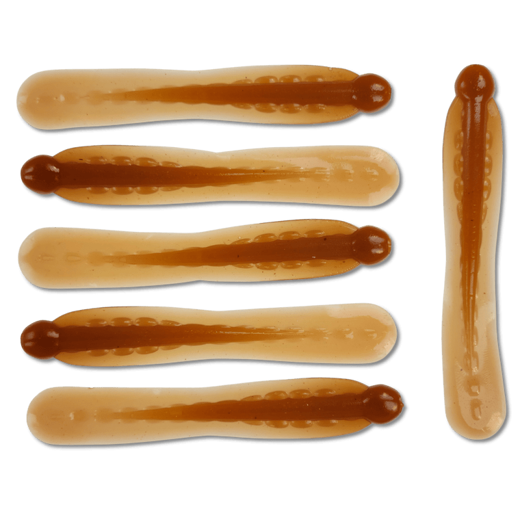 Liquid Baits River Hog 4.5" Leech Centrifugally Molded Soft Plastic Bait