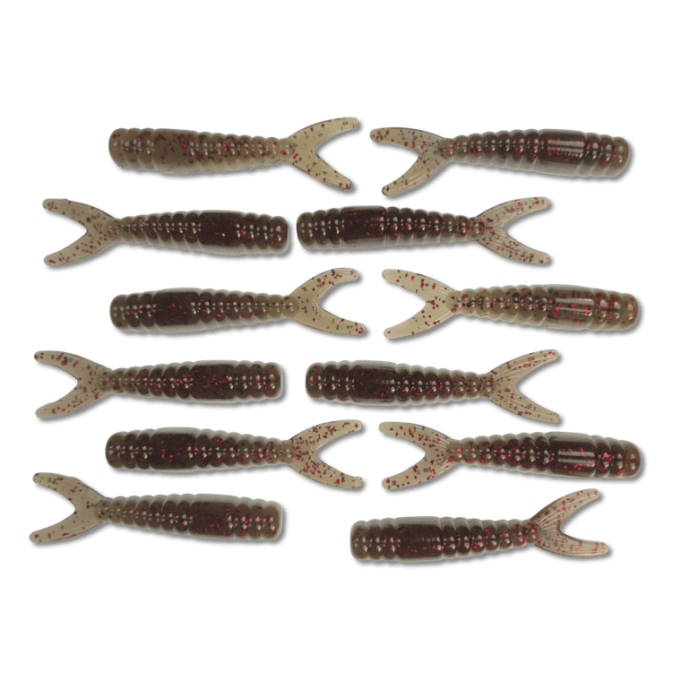 So Good Baits Hand Poured 2.75" Forked Tail Minnow Soft Plastic Bait