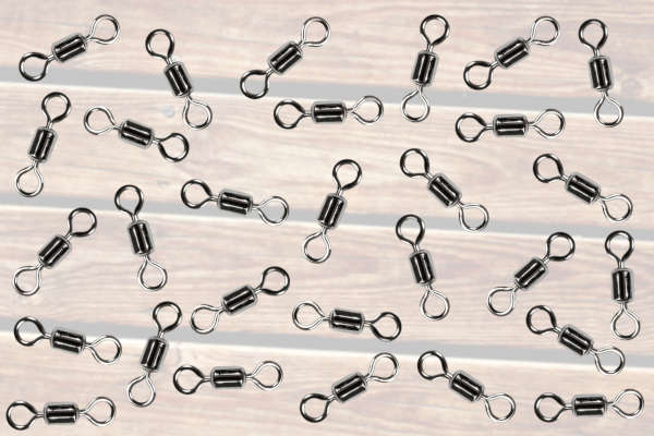 3 Way Cross-Line Barrel Fishing Swivels Set - 120PCS Kuwait